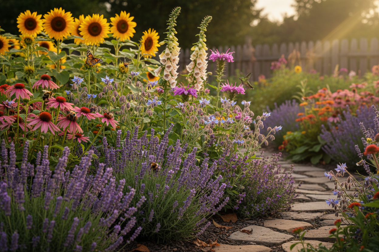 Seven Plants That Turn Any Garden into a Pollinator Paradise
