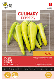 Pepper - Hungarian Yellow Wax - 10 Seeds