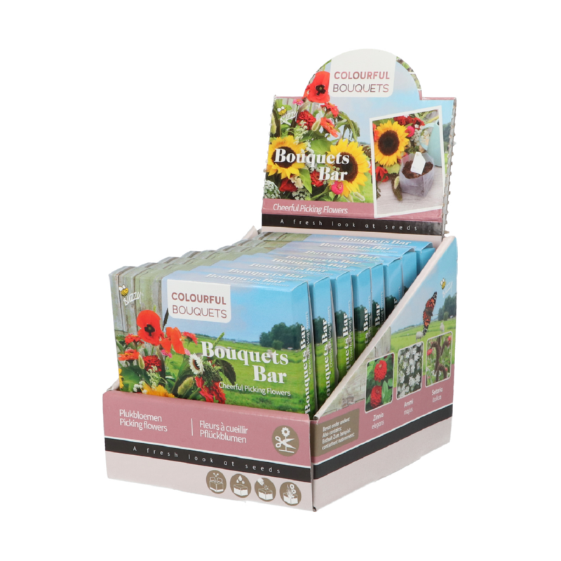 Boeket Bar - Vrolijk Plukbloemen
