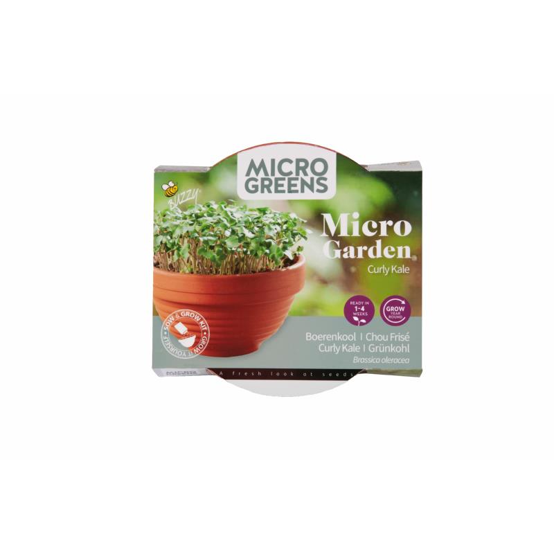 Sow & Grow Kit - Micro Garden - Curly Kale