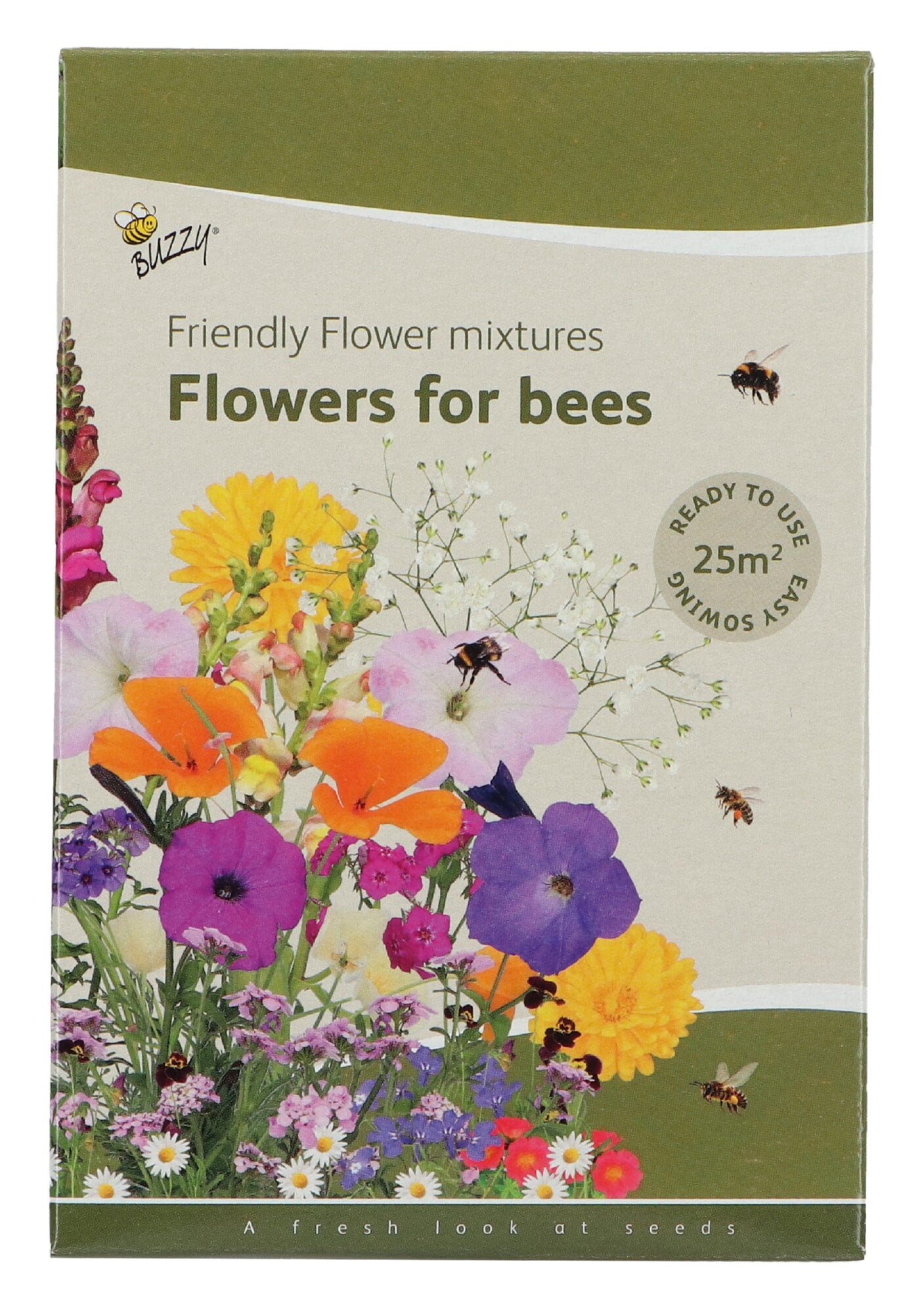 Friendly Flowers – Bijenmengsel Laagblijvend – 25 m²