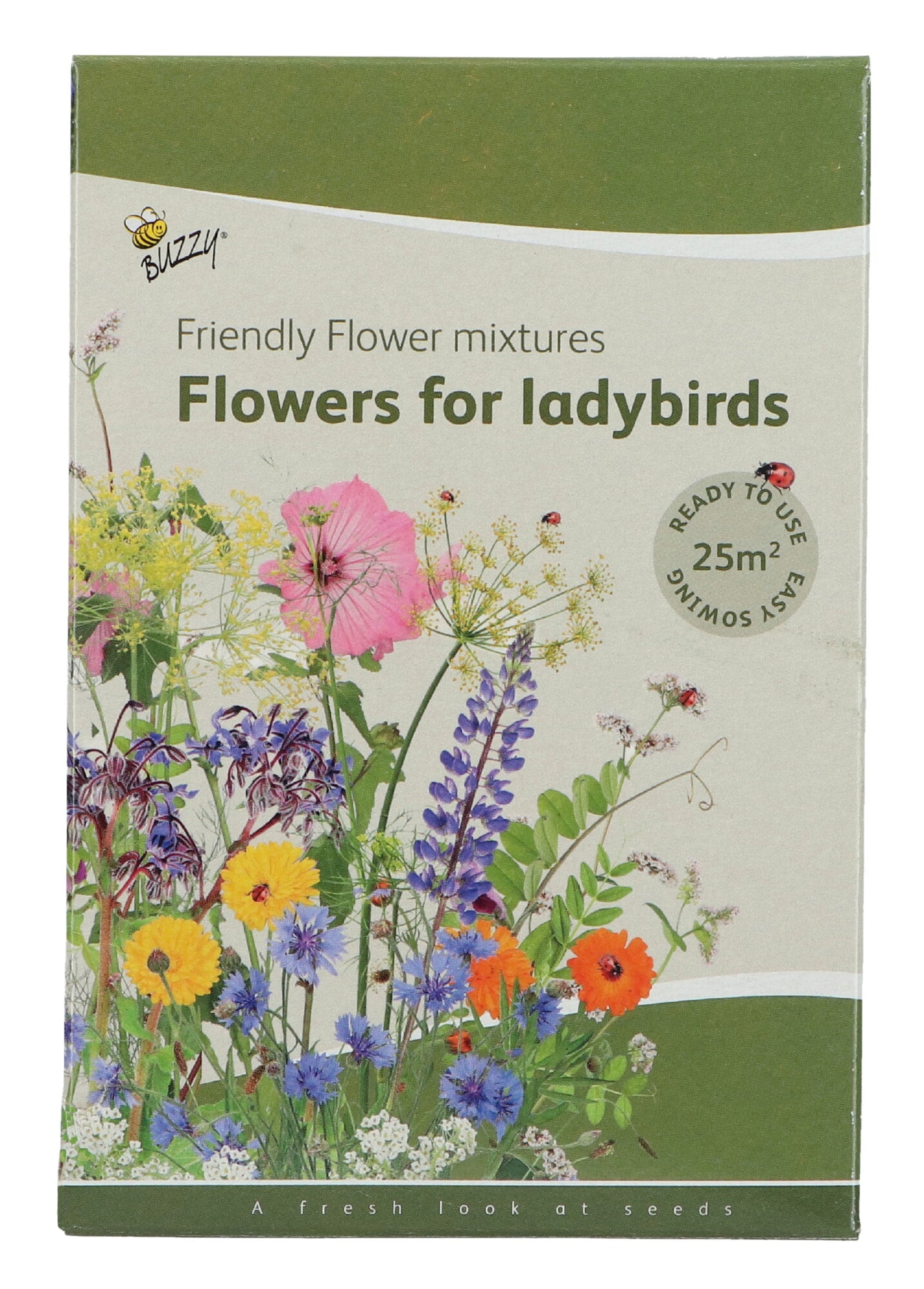 Friendly Flowers – Lieveheersbeestjesmengsel – 25 m²