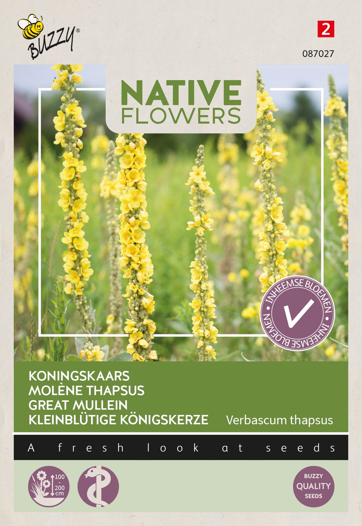 Inheemse Bloemen - Koningskaars - 0,1g