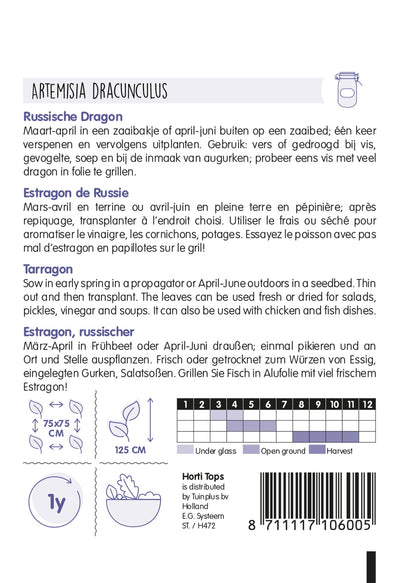 Tarragon - Artemisia - 0,2 g