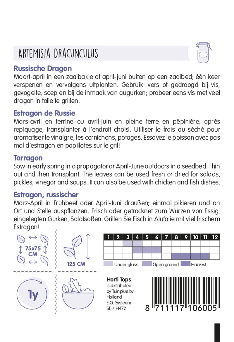 Tarragon - Artemisia - 0,2 g