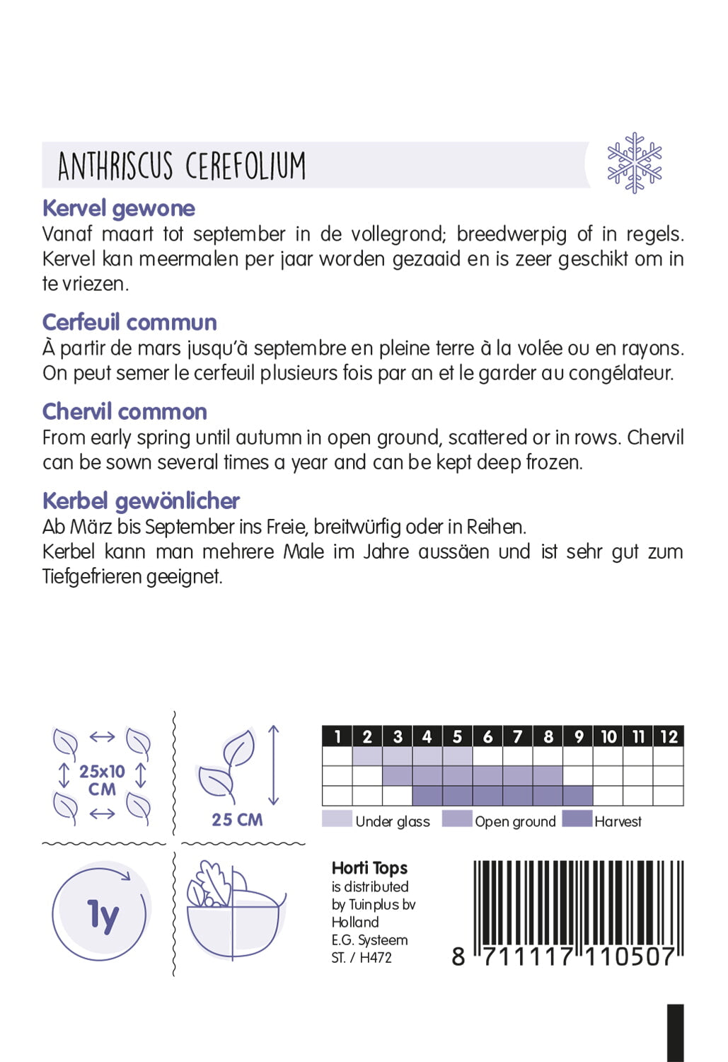 Chervil common - 5g