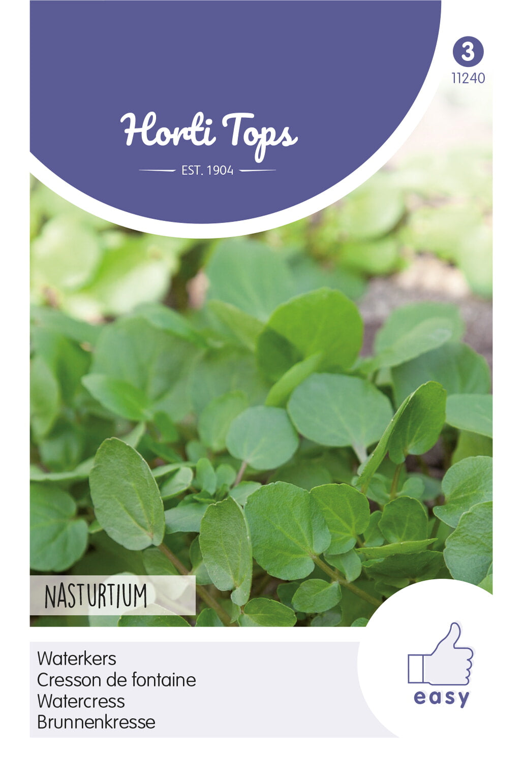 Watercress - Nasturtium - 0,75 g