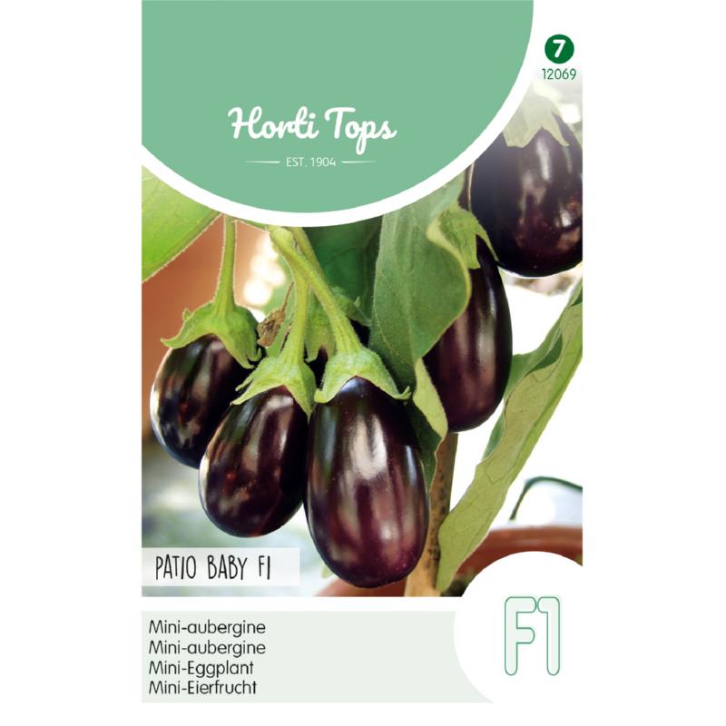 Aubergine Mini - Patio Baby F1 - 10 Graines