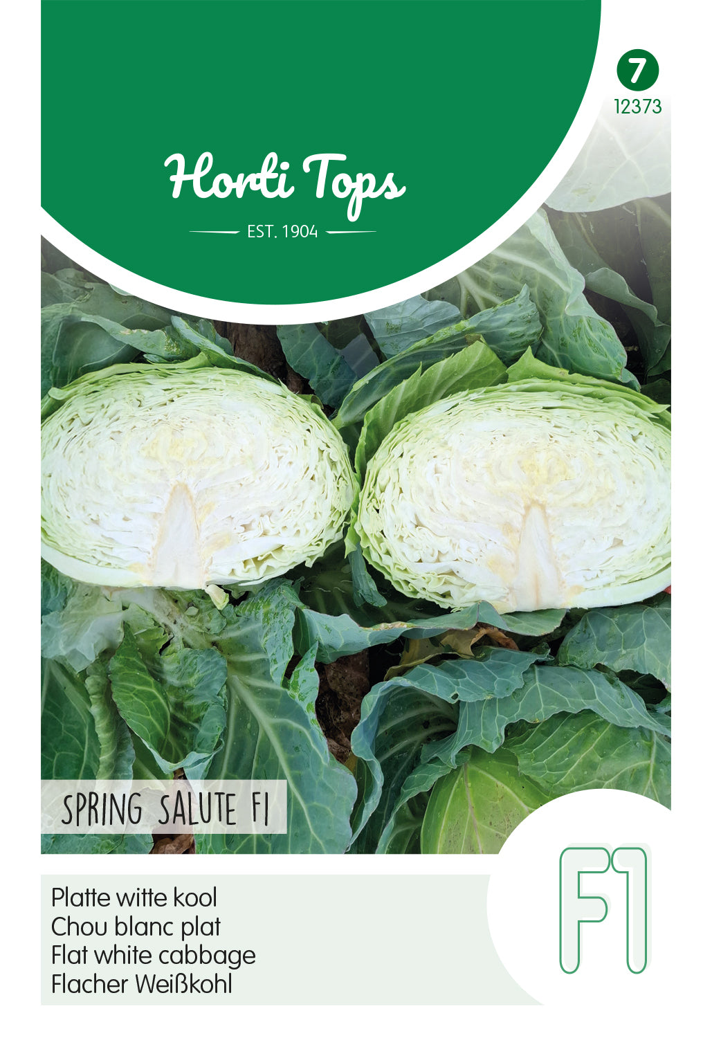 Witte spitskool – Spring Salute F1 – 50 zaden
