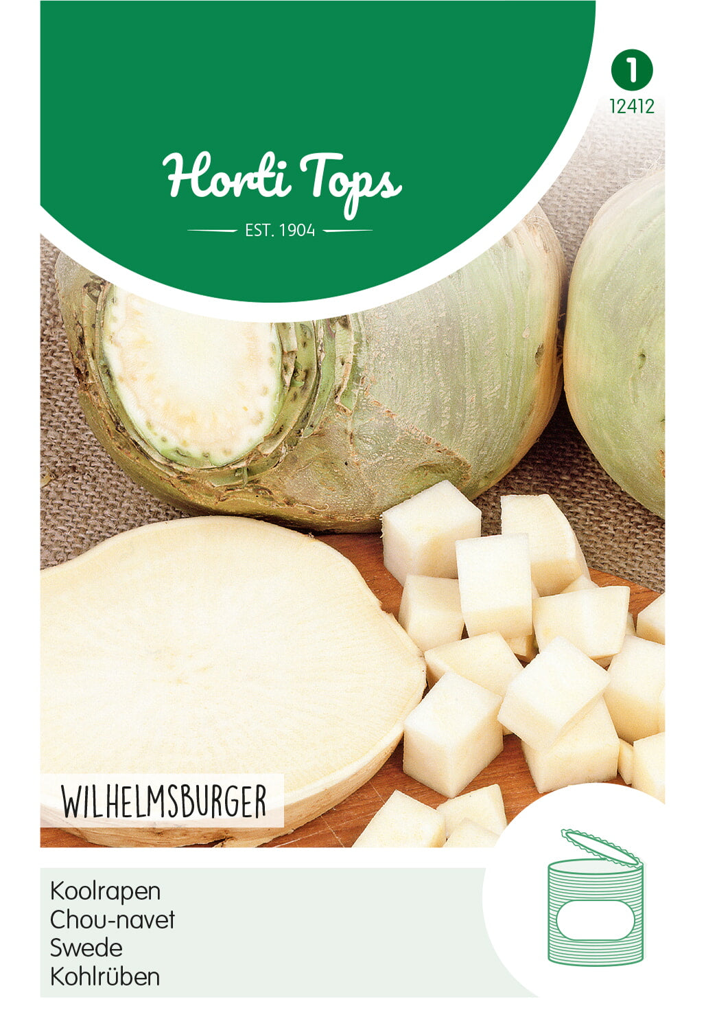 Koolrapen - Wilhelmsburger - 5 g
