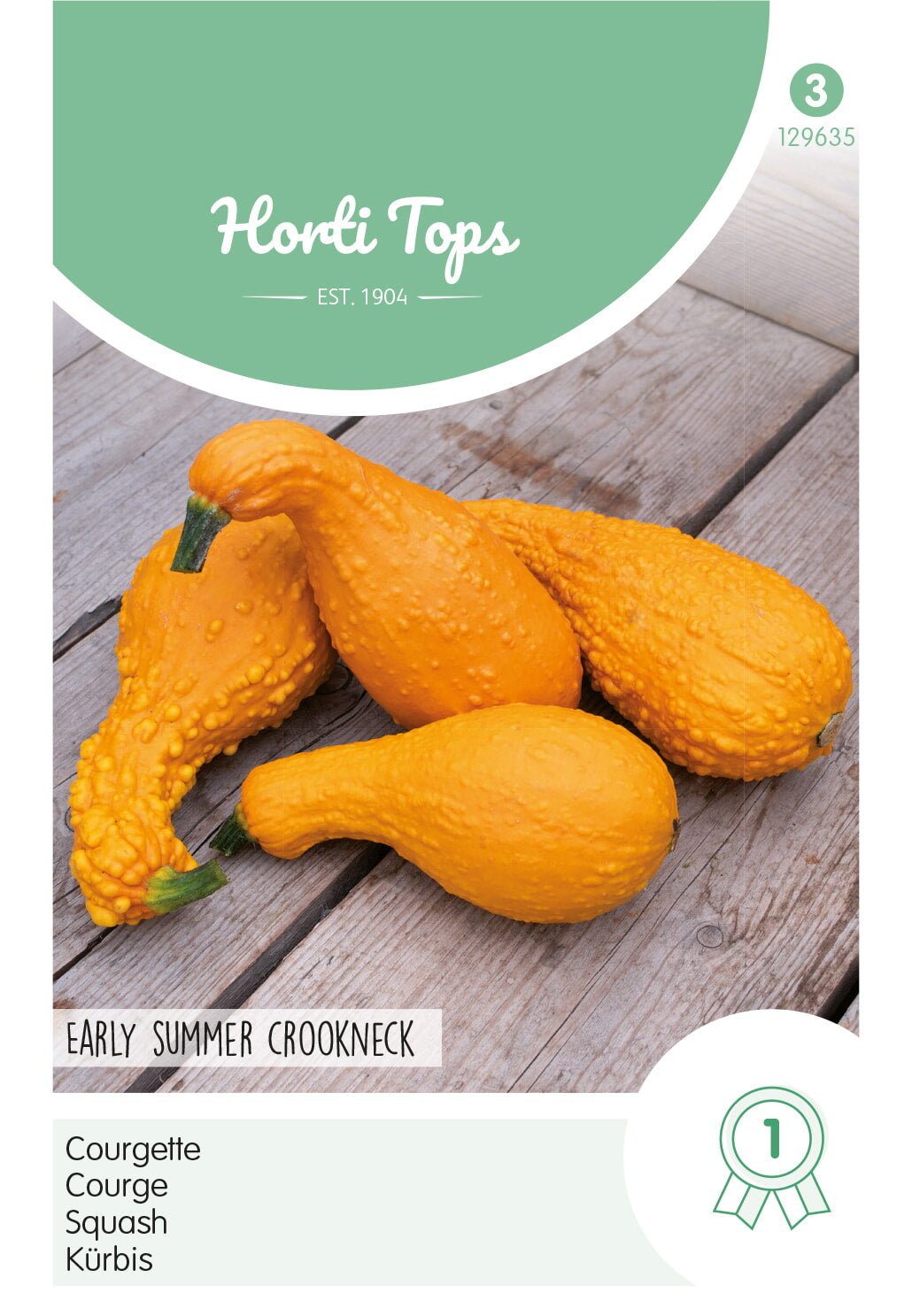 Squash - Early Summer Crookneck - 2,5 g