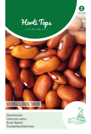 Haricots nains - Noordhollandse Bruine - 100 g