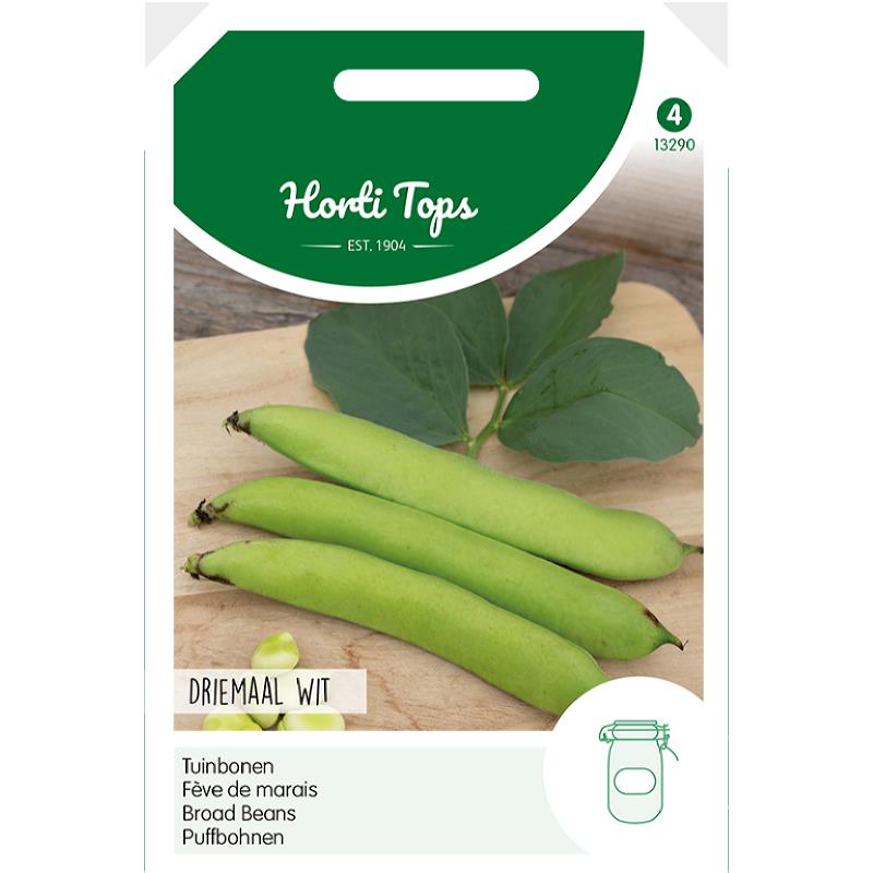 Broad Beans - Driemaal Wit - 100 g