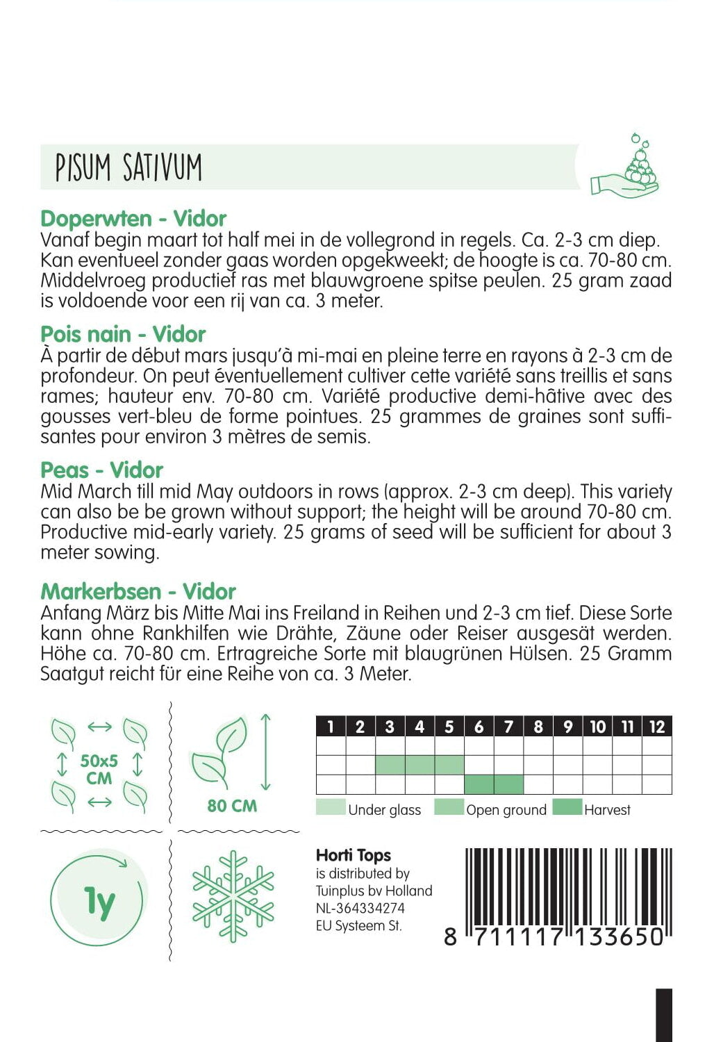 Peas - Vidor - 25g