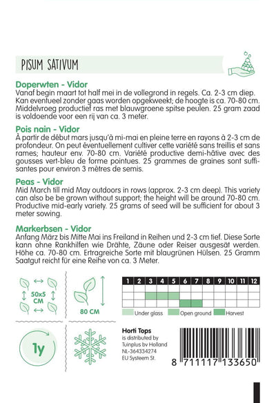Peas - Vidor - 25g