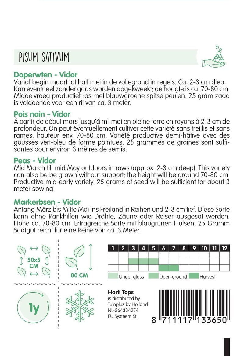 Peas - Vidor - 25g