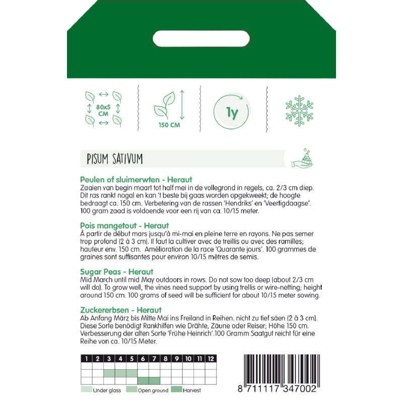 Sugar Peas - Heraut - 100 g