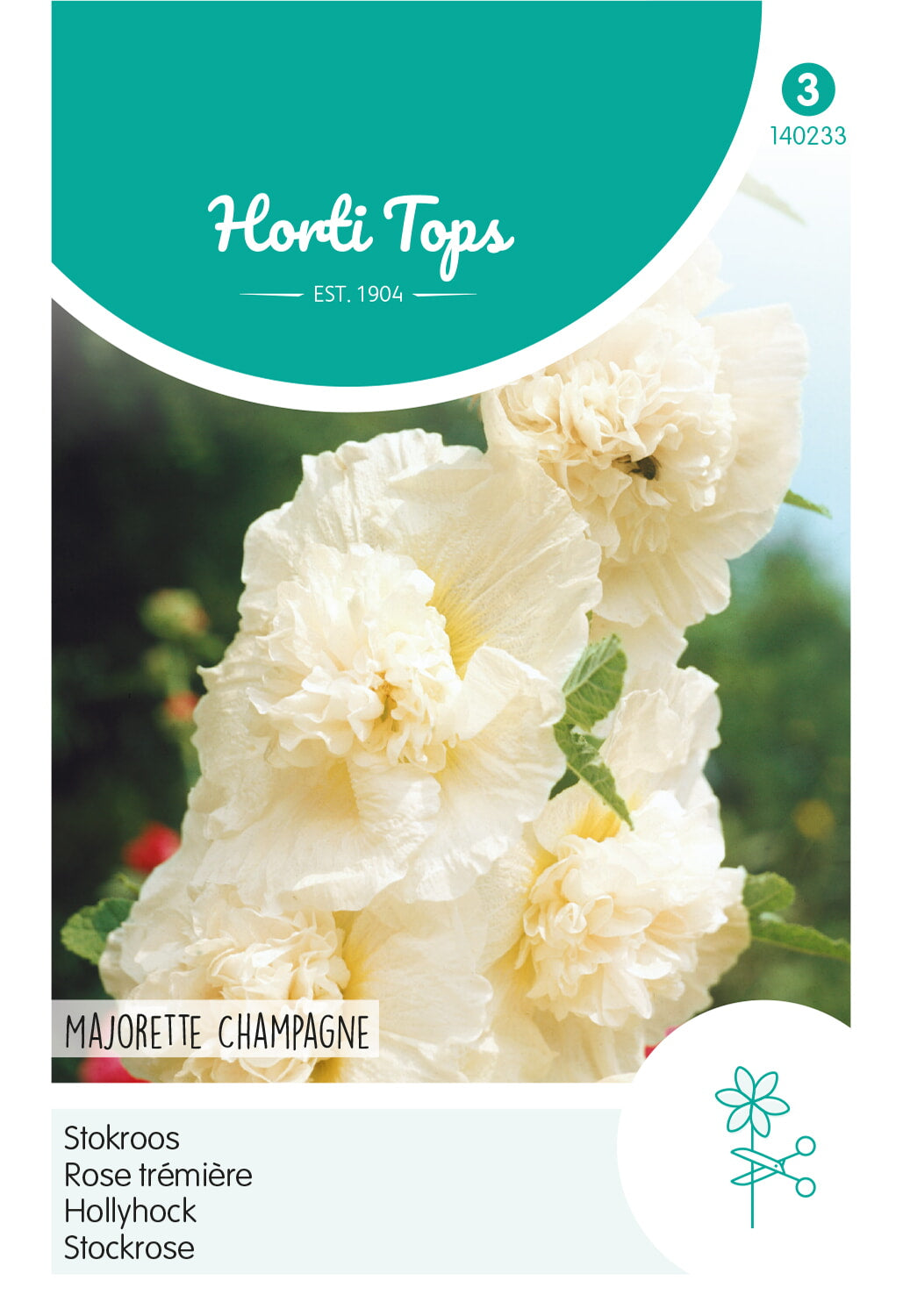 Stokroos - Majorette Champagne - 1g