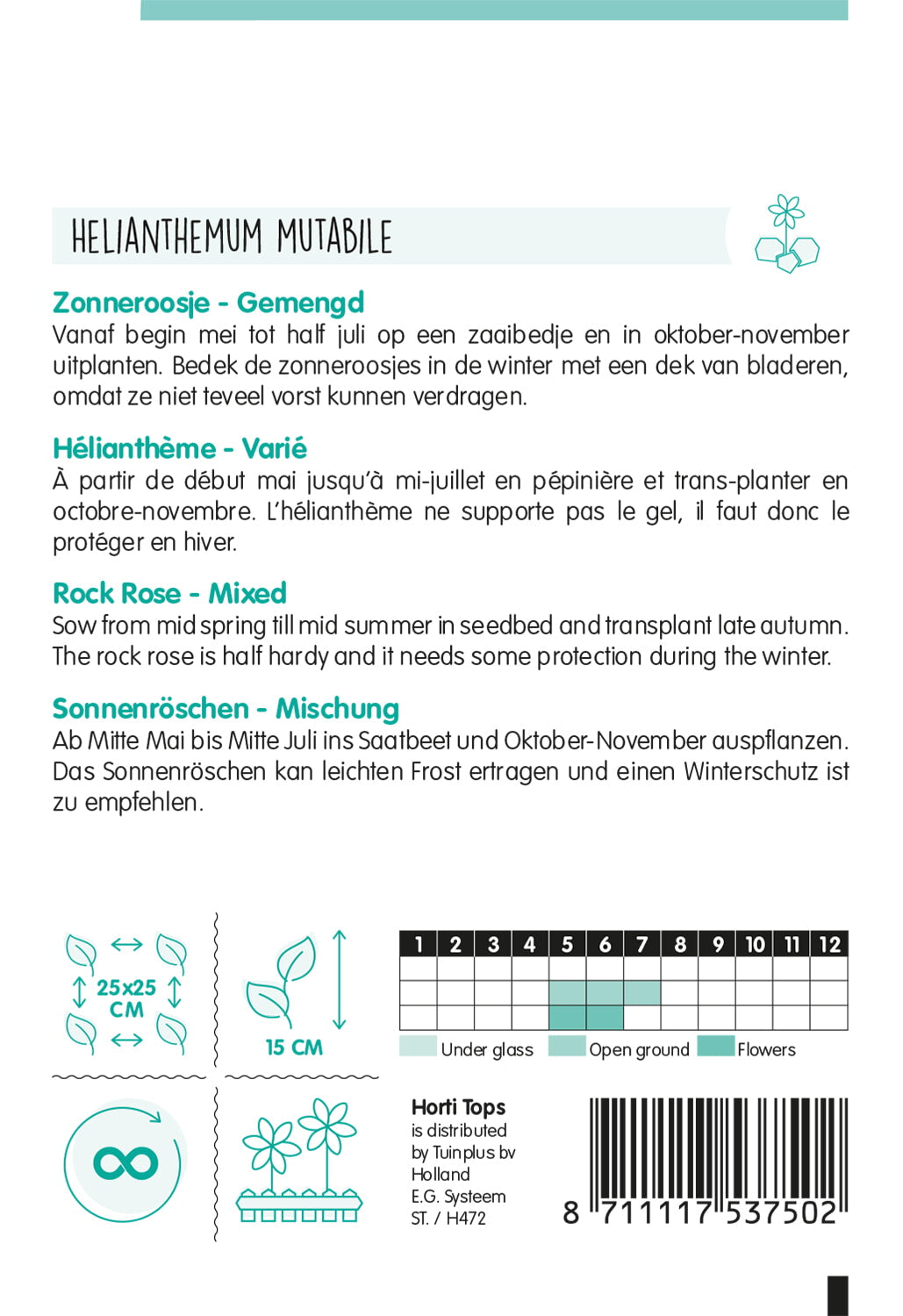 Rockroos - Gemengd - 0,25 g