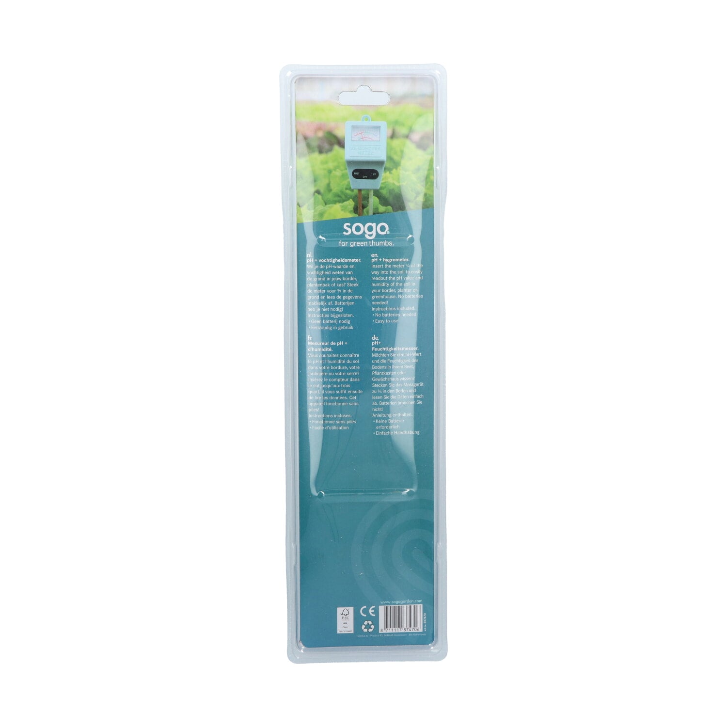 2-in-1 Hygro + PH Meter-3