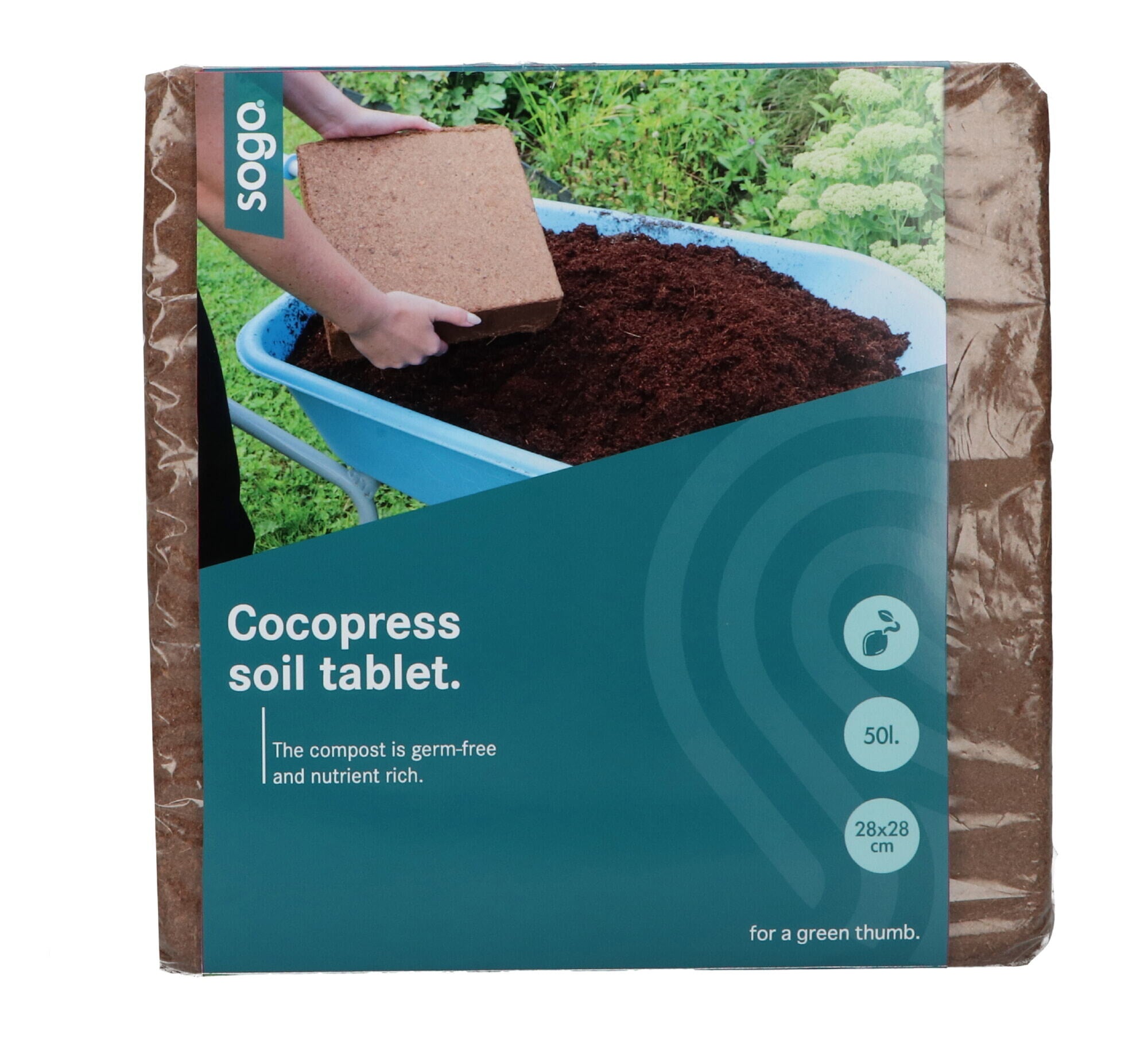 Cocopress Bloc de Substrat 50 L