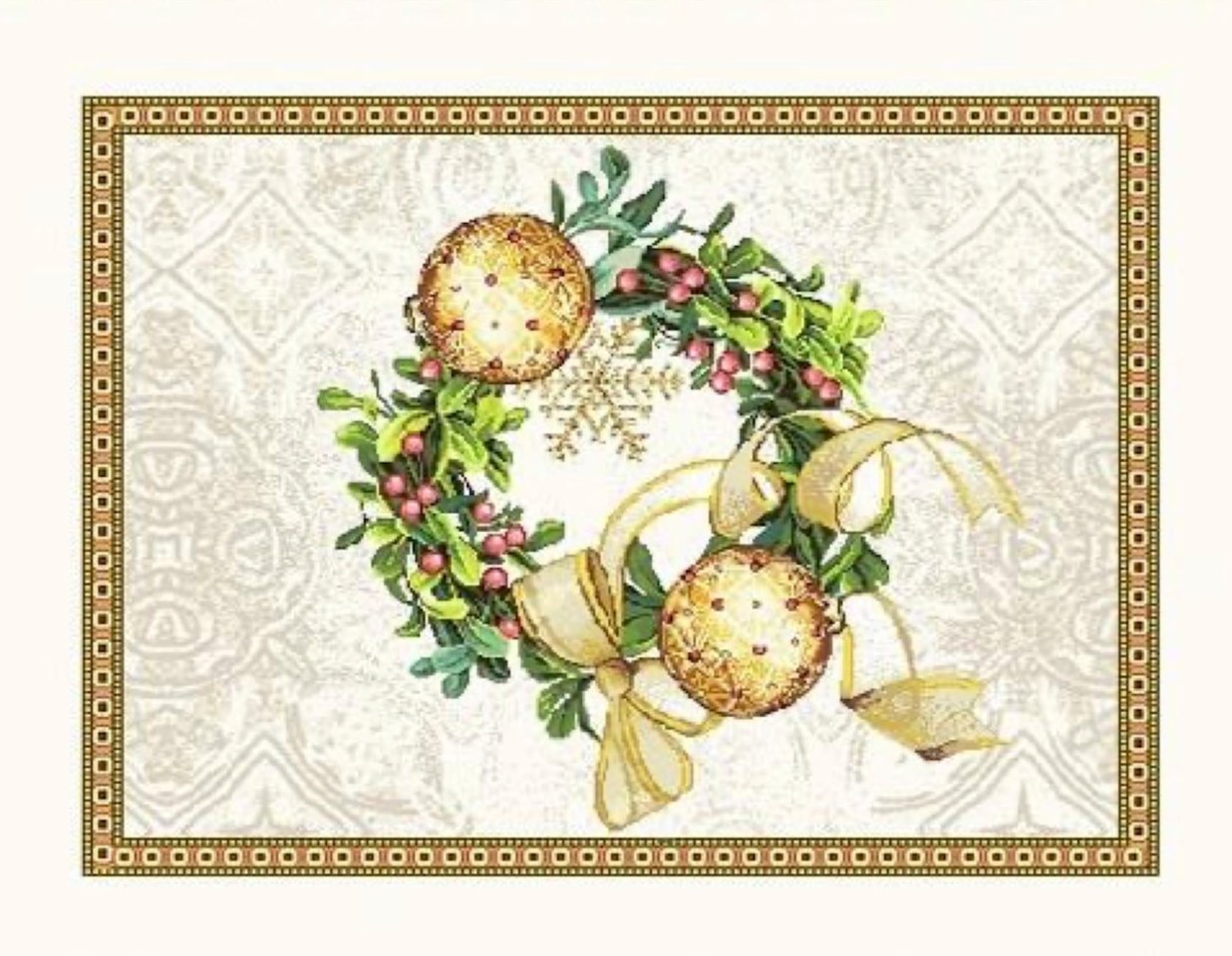 Placemat 'Advent' - 30 x 45