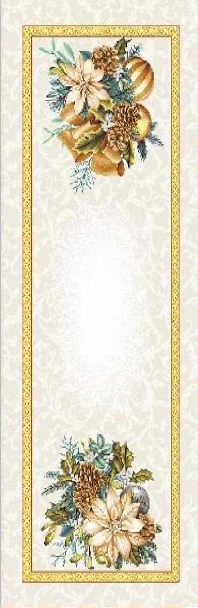 Runner 'Bougie' - 40 x 135