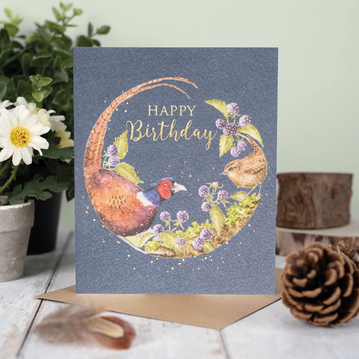 Birthday Card - Through the Brambles-2