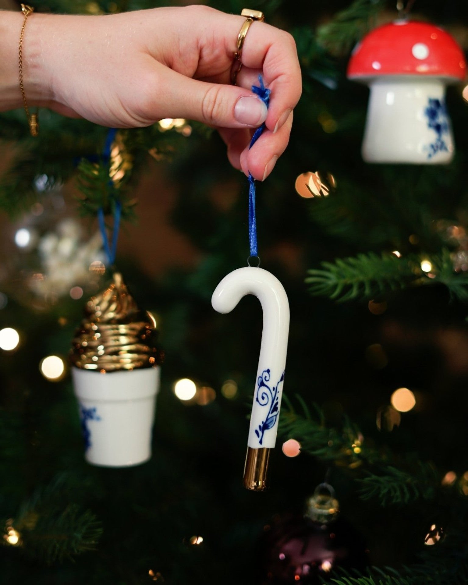 Christmas Ornament Candy Cane - 10 cm-2