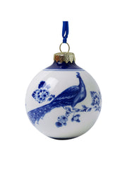 Kerstbal - Pauw - 7 cm