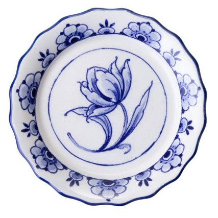 Ronde onderzetters - Vrolijke Tulpen - 4 stuks