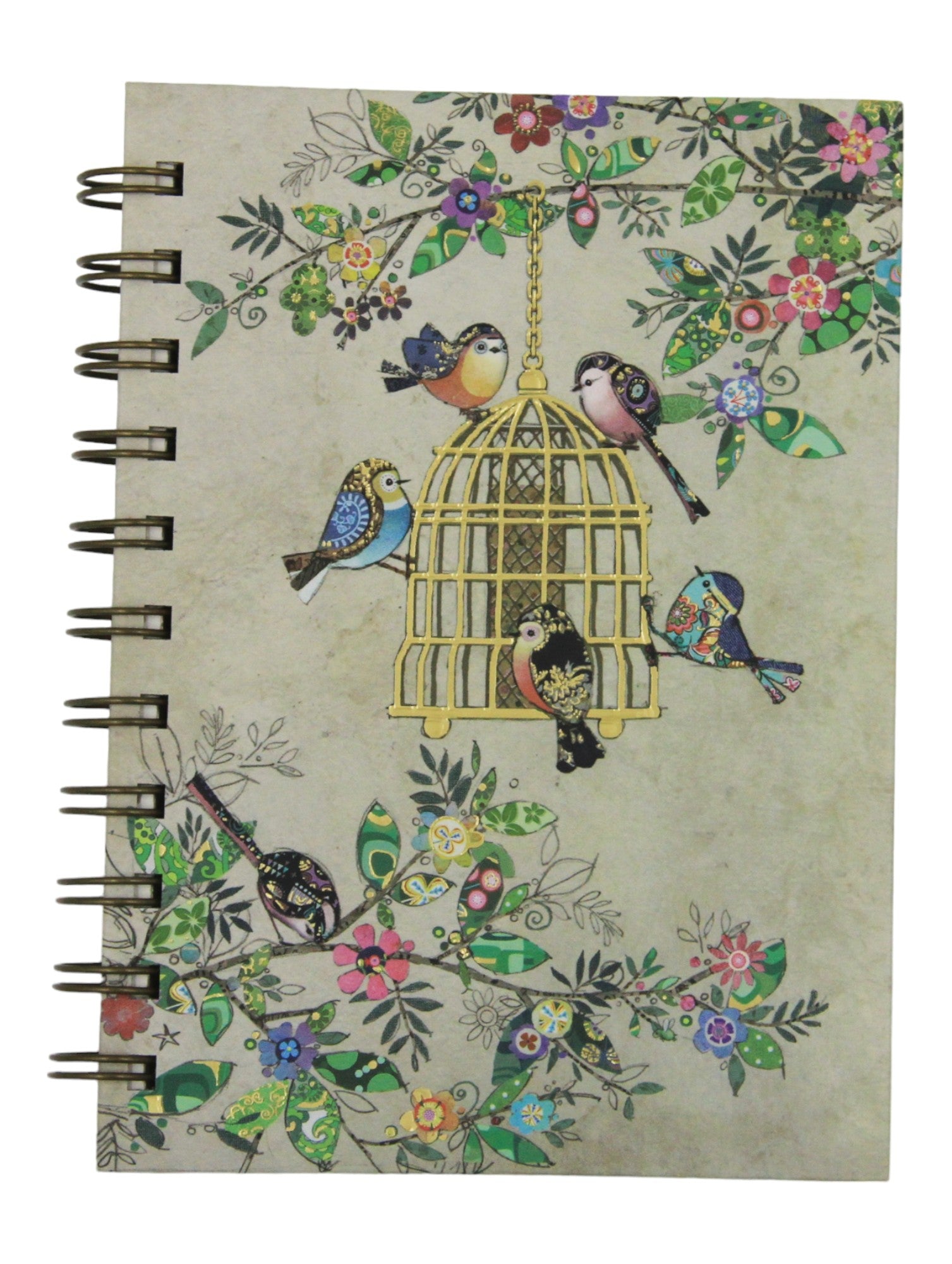 Carnet A6 - Cage à oiseaux