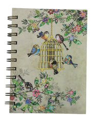 Carnet A6 - Cage à oiseaux