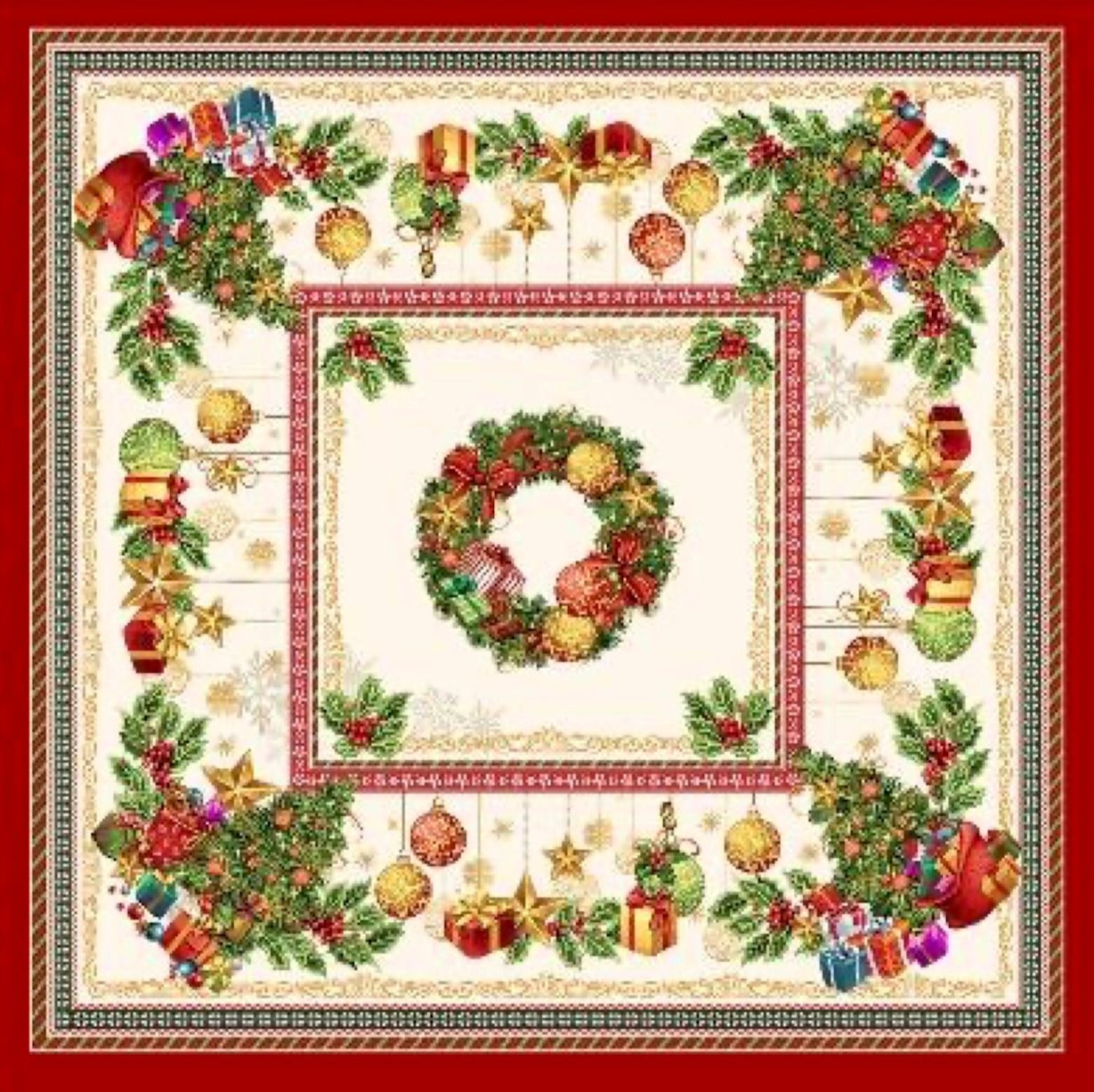 Nappe carrée 'Jouets' - 95 x 95