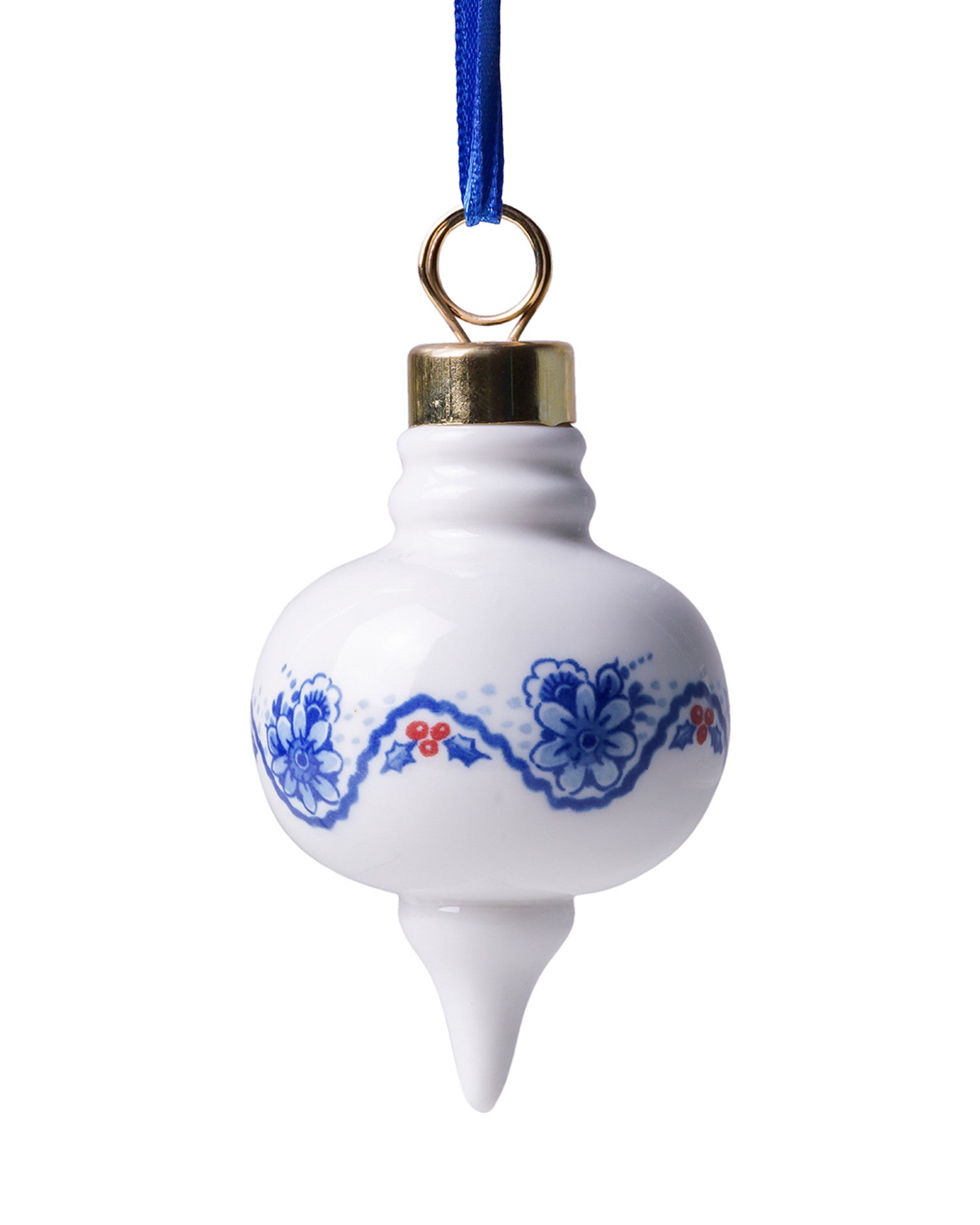 Kerstornament Rond - Vintage - 9 cm