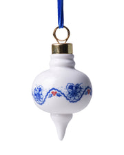 Kerstornament Rond - Vintage - 9 cm