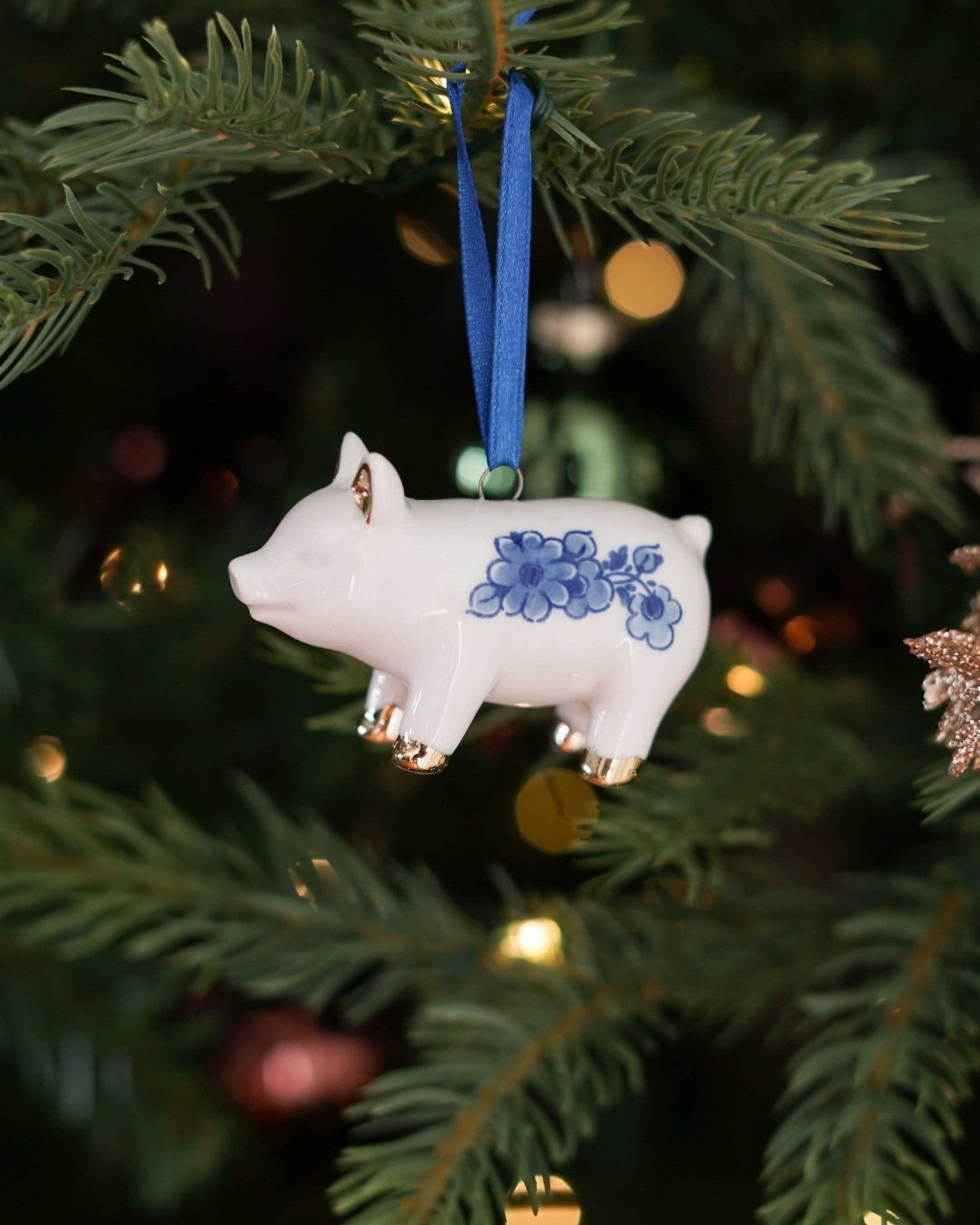 Christmas Ornament Pig - 4 cm