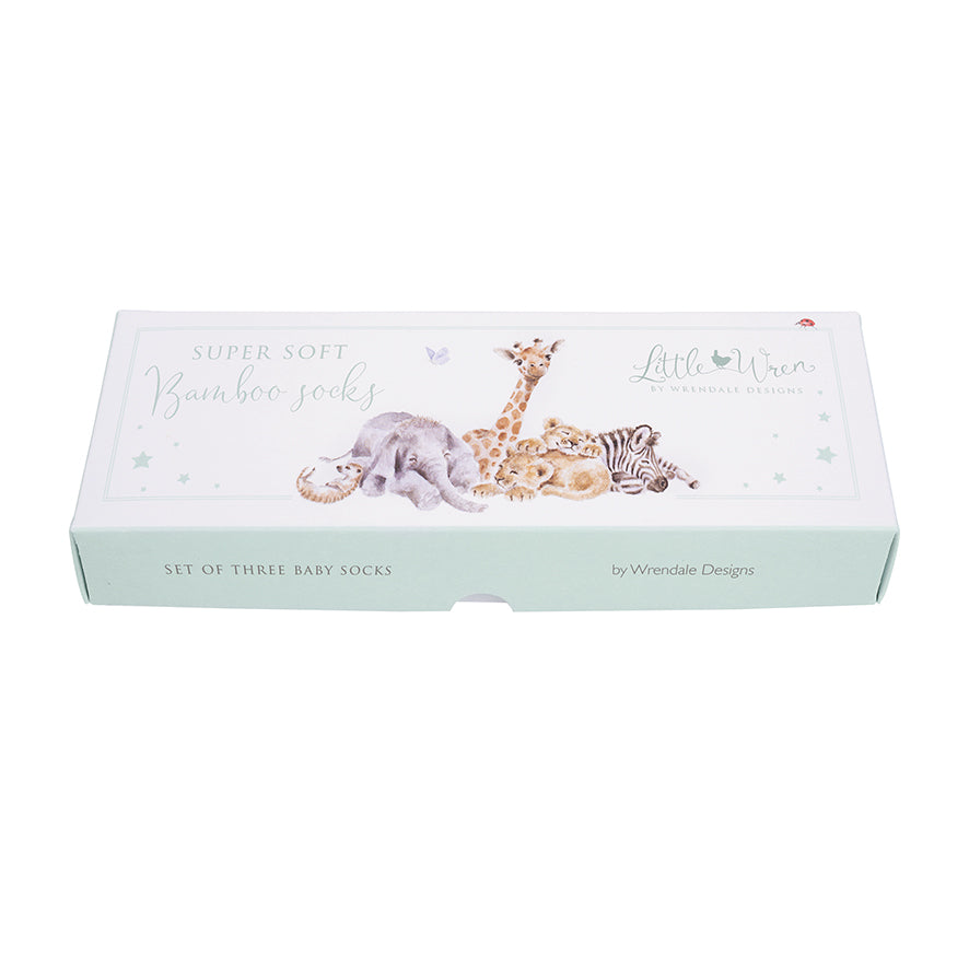 Chaussettes pour bébé - Petite Savannah - 6-12 mois