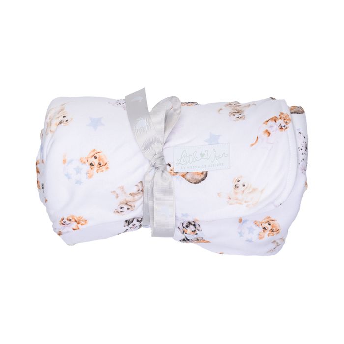 Little Paws - Dog Baby Blanket-2