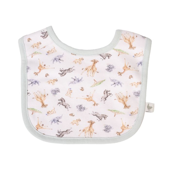 Little Savannah - African Animal Bib Gift Set-4