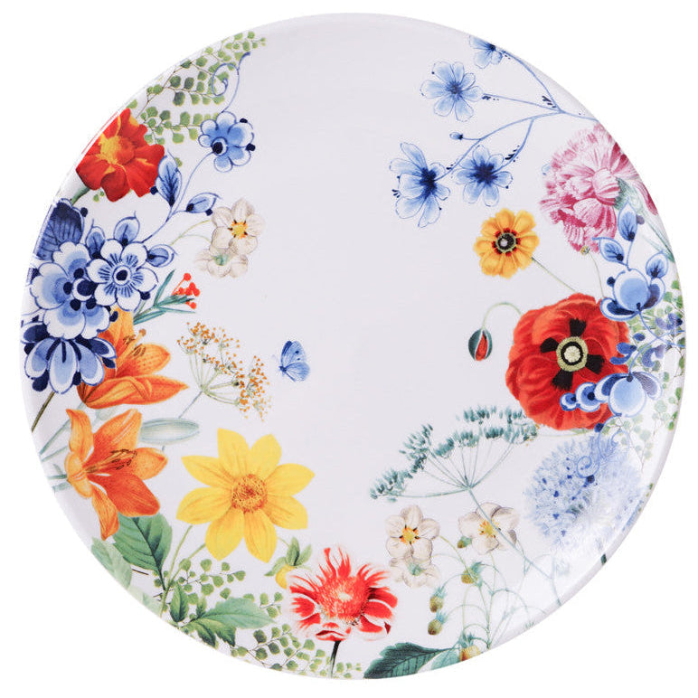 Wandbord - Wildbloemen - 20,5 cm