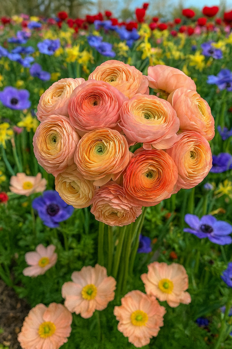 Ranunculus - Salmone - 2/3