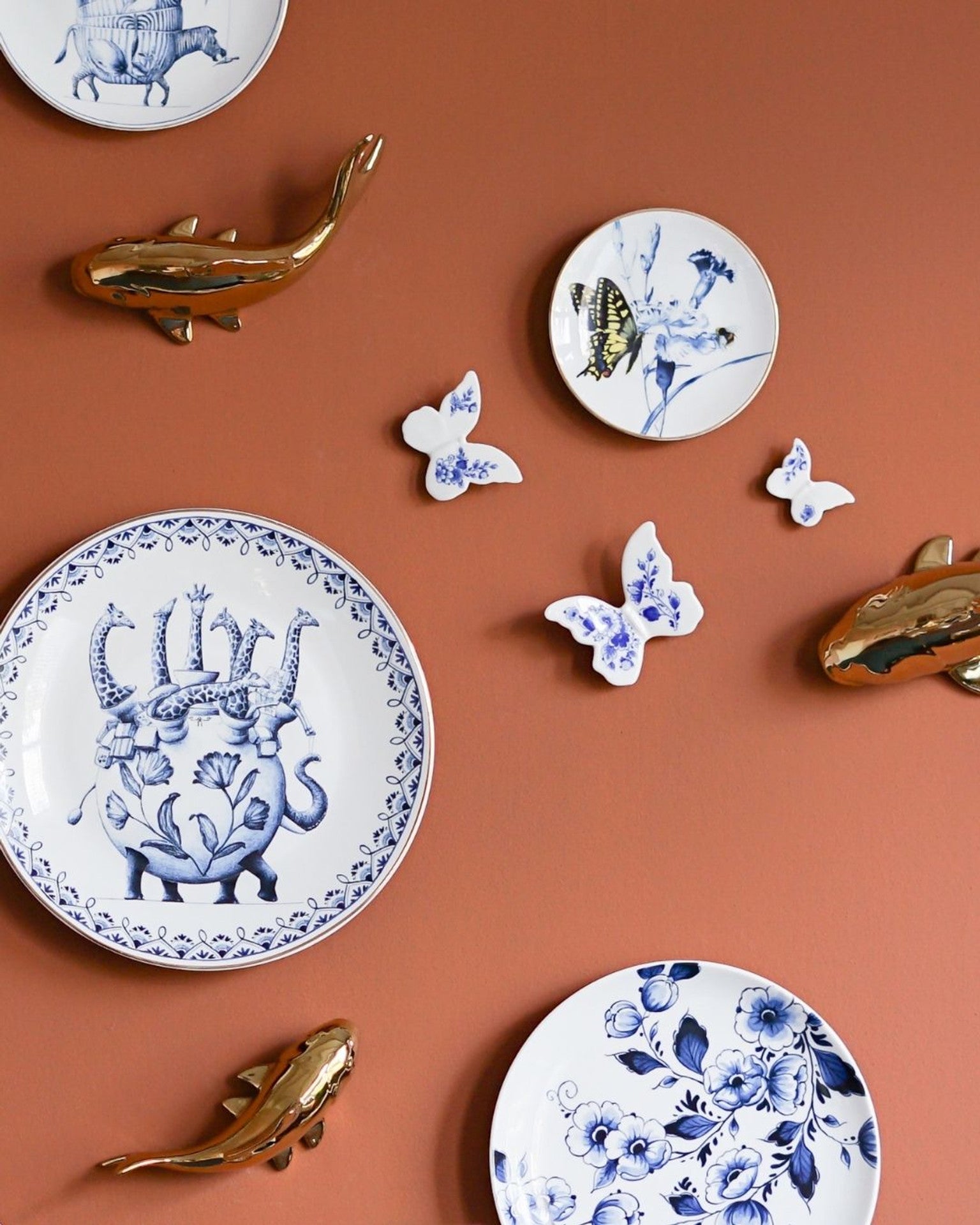 Vlinder Wanddecoratie - Set van 3