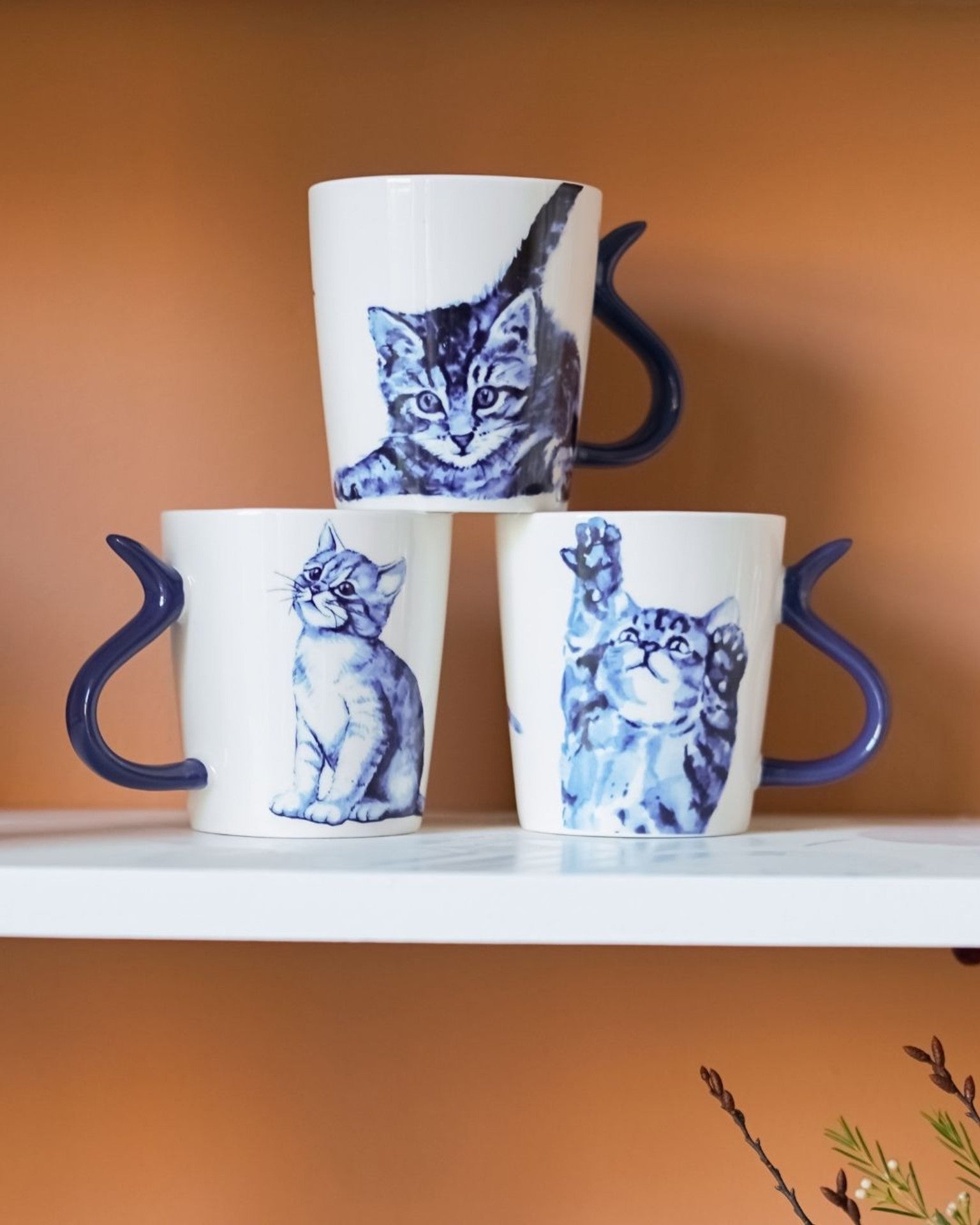 Mok - Reikende kat - 300 ml