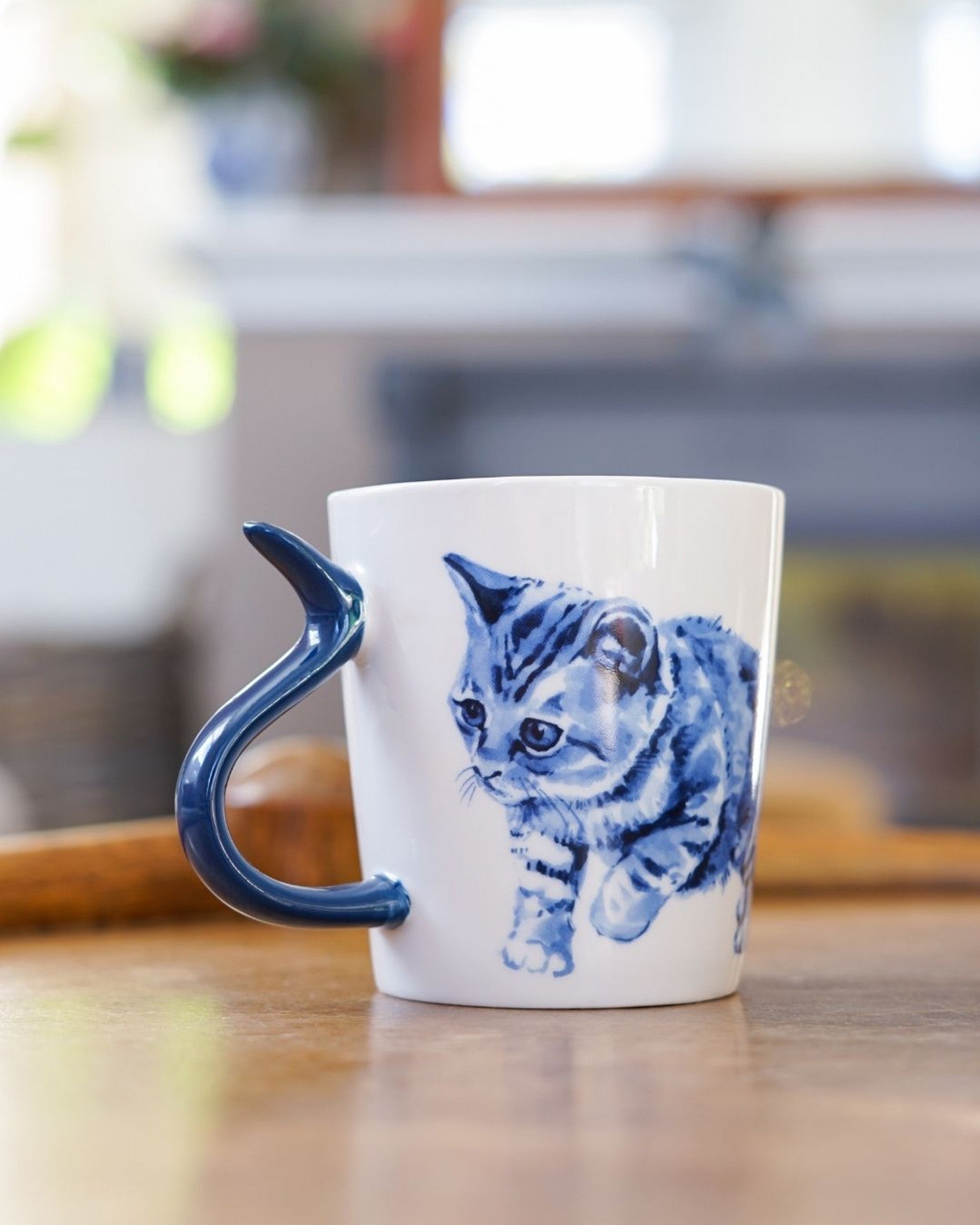 Mok - Reikende kat - 300 ml
