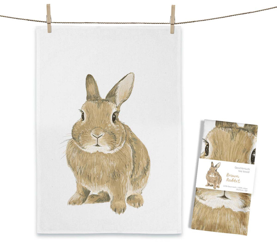 Torchon - Lapin Marron