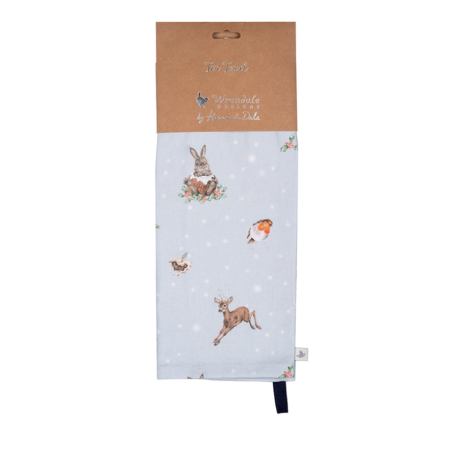 Tea Towel - Winter Woodland-3