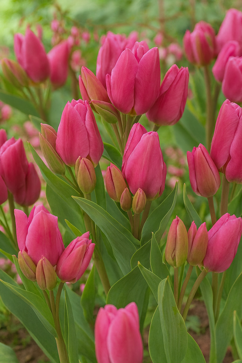 Tulip Multiflowering - Happy Family- 12/+