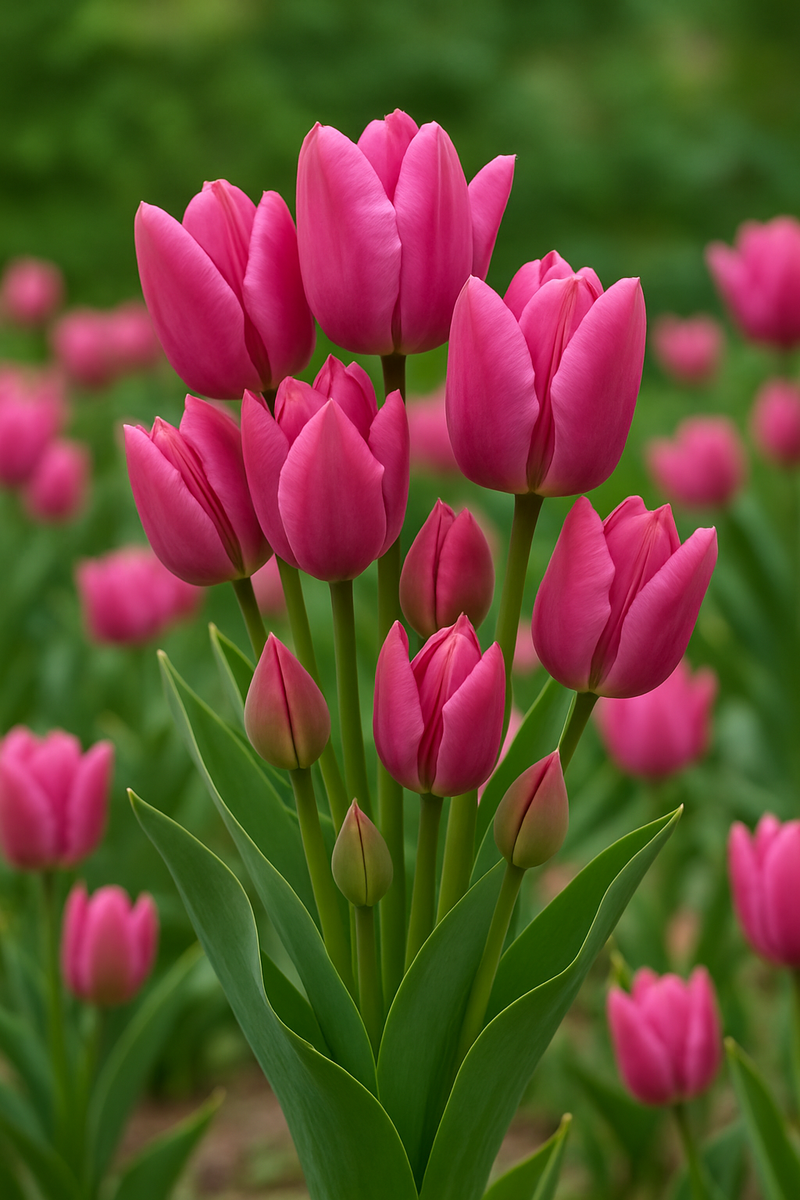 Tulip Multiflowering - Happy Family- 12/+