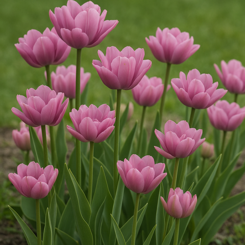 Tulip Multiflowering - Night Club - 12/+